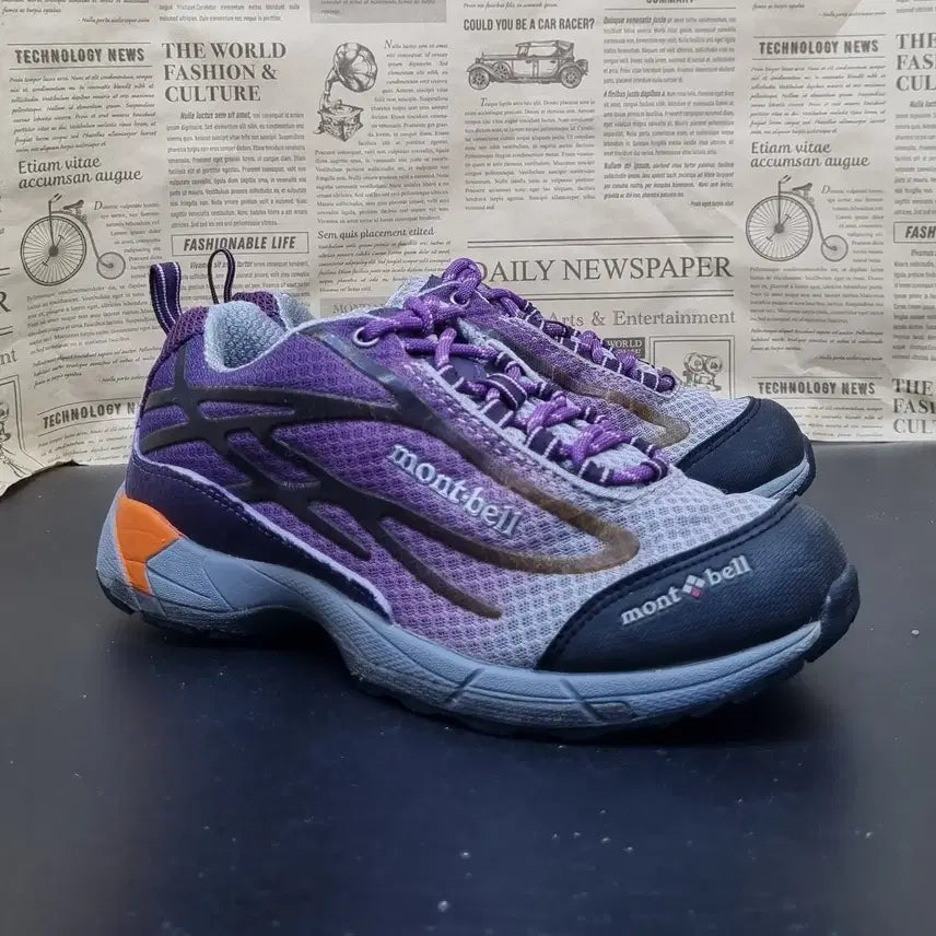 [BUNJANG] Montbell Heritage Purple Trekking Shoes 235 / 몽벨 헤리티지 퍼플 트레킹화 235