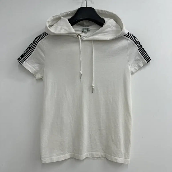 [BUNJANG] Kenzo Women's Short-Sleeve Hoodie - Size XS / 85 겐조 여자 반팔 후드티
