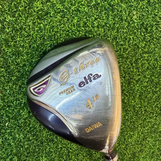 [BUNJANG] Giii elfa Wood 4-Iron 18-Degree Graphite L Master International / 지쓰리 elfa 우드 4번 18도 그라파이트L 마스터인터내셔널 정품
