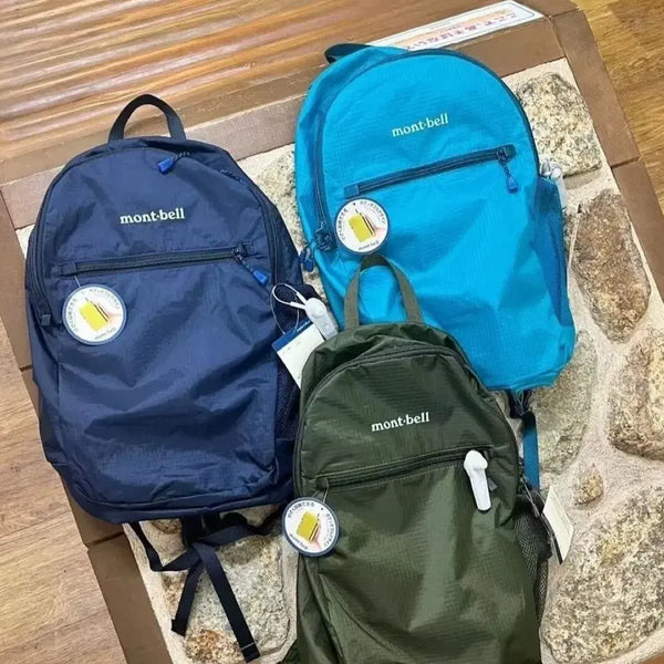 [BUNJANG] Montbell Lightweight Outdoor Backpack 18L / 몽벨 백팩 네이비/블루/올리브 18L