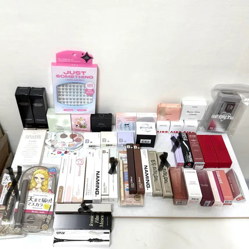 [BUNJANG] Eyeshadow Palette, Tint, Blush, Cheek, Eyeliner, Mascara, Fixer, Cushion Set / 아이섀도우 섀도우 팔레트 틴트 블러셔 치크 아이라이너 마스카라 픽서 쿠션