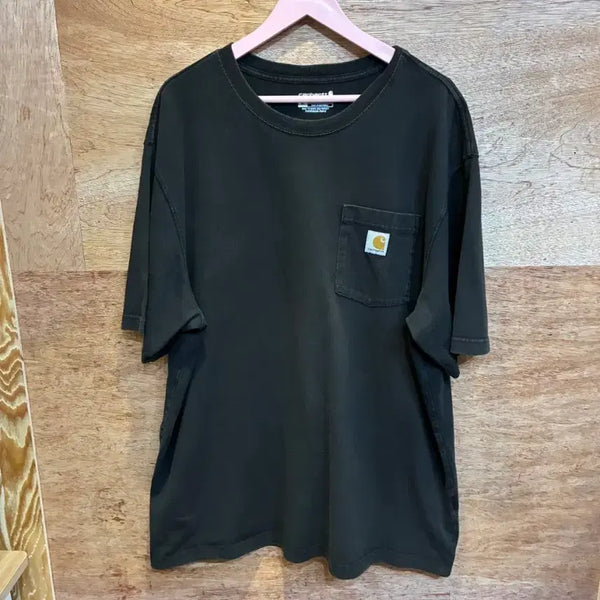 [BUNJANG] Carhartt Pocket T-Shirt - XL / 칼하트 포켓 반팔 루즈핏 티셔츠 XL사이즈