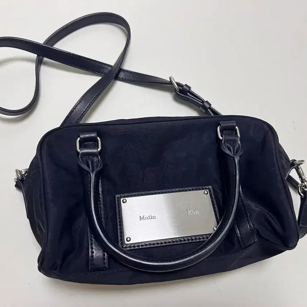 [BUNJANG] Matinkim Black Sporty Mini Tote Bag / 마뗑킴 블랙 스포티 미니