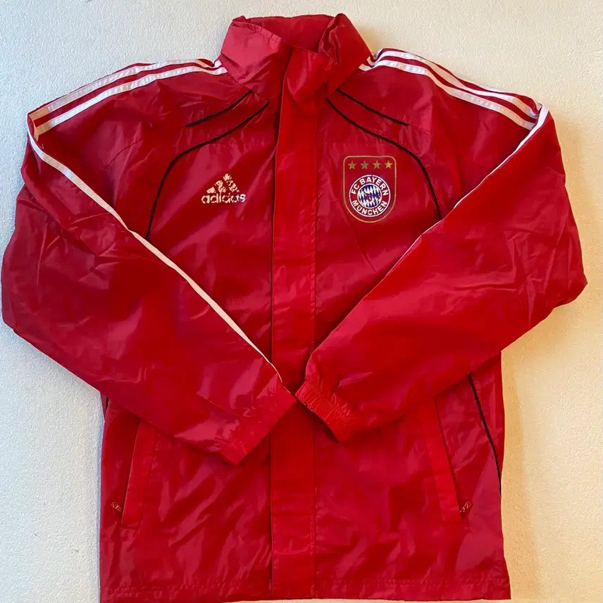 [BUNJANG] Adidas Bayern Munich Windbreaker Jacket / 아디다스 바이에른뮌헨 바람막이 100
