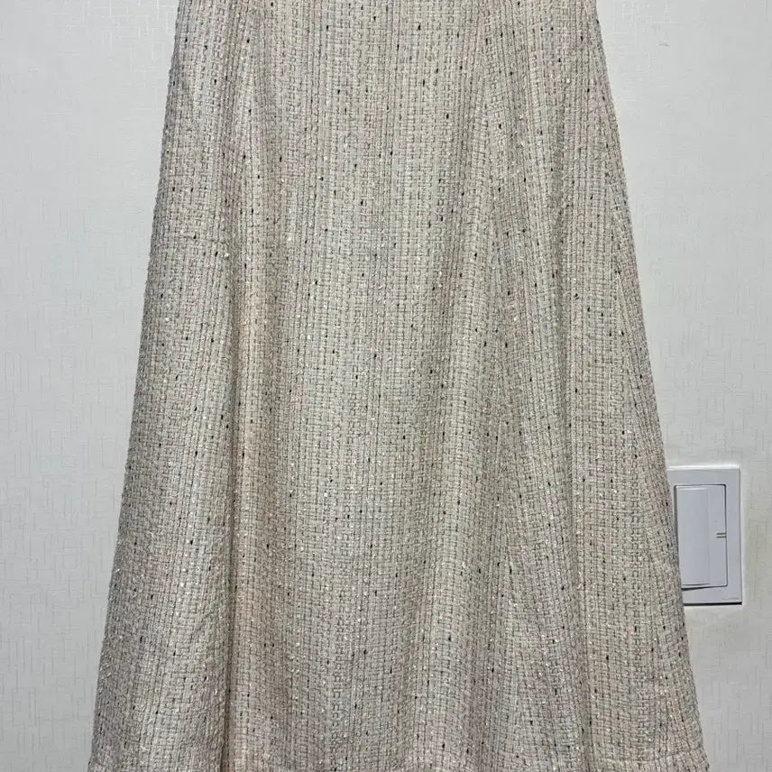 [BUNJANG] ORR Tweed A-Line Long Skirt / (26)오르 ORR 트위드 a라인 롱 스커트