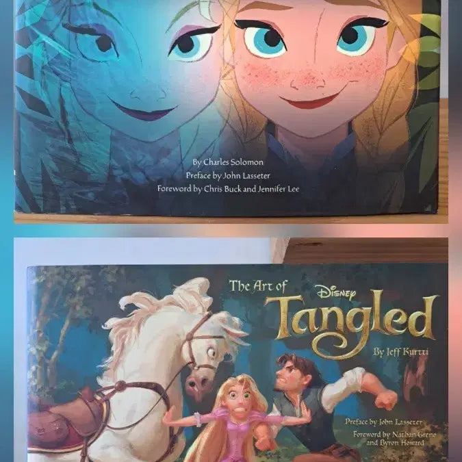 [BUNJANG] Disney Frozen & Tangled Official Concept Art Books / 디즈니 겨울왕국, 라푼젤 공식 컨셉 아트북