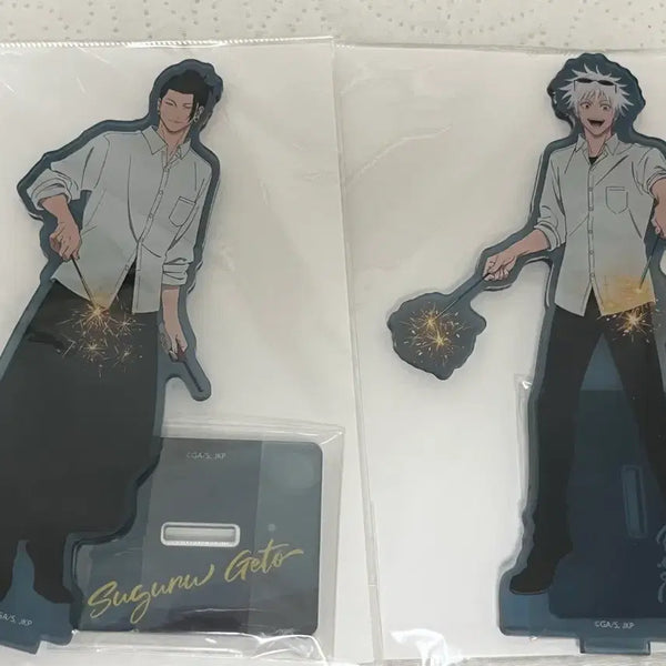 [BUNJANG] Jujutsu Kaisen Geto Suguru & Gojo Satoru 'Hagoita' Fireworks Acrylic Stand / 주술회전 게토 고죠 회옥옥절 불꽃놀이 아크릴 스탠드