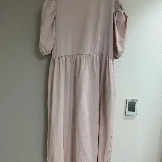 [BUNJANG] Puff Sleeve Long Dress / 바스락 퍼프 소매 롱원피스