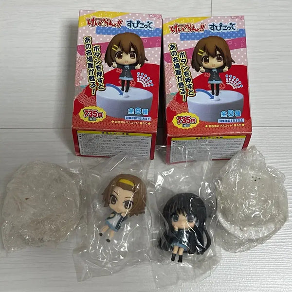 [BUNJANG] K-On! Mio Akiyama & Ritsu Tainaka Voice Figure Set (Sealed) / 케이온 보이스 피규어 미개봉 미오 리츠 일괄 판매