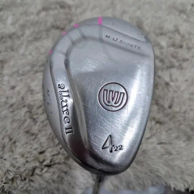 [BUNJANG] M.U Sports Allur II Women's Utility 4 Iron (22 Degrees) Original Carbon Shaft L Flex / 엠유스포츠정품 allur ll 여성유틸 4번22도 순정카본샤프트 L...