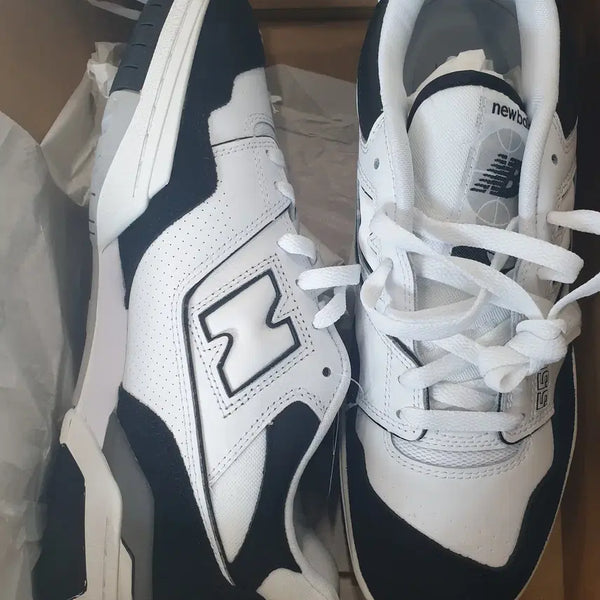 [BUNJANG] New Balance 550 White Black "D Standard" Sneakers / BB550NCA 사이즈 (265/285/290)