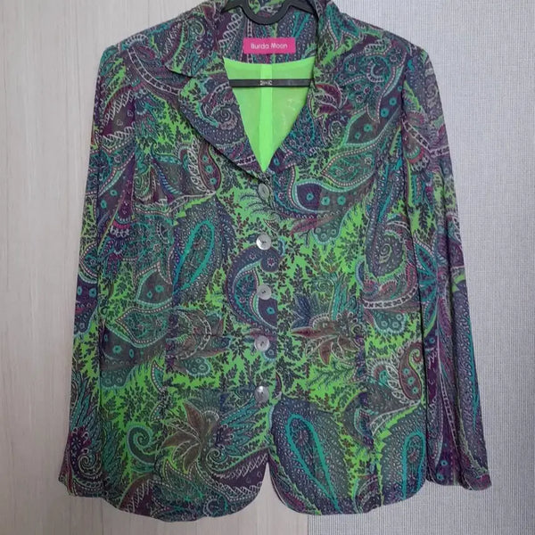 [BUNJANG] Burda Moon Paisley Jacket / 부르다문 페이즐리 자켓