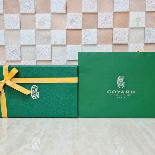 [BUNJANG] Goyard Box, Shopping Bag, and Ribbon Set / [정품]고야드 박스+쇼핑백+리본 SET,고야드 지갑,고야드 쇼핑백,고야드 가방,고야드