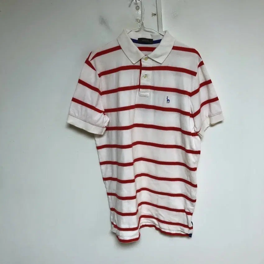 [BUNJANG] Hazzys Men's Half Sleeve T-Shirt / 헤지스 남성 반팔티 100L@9920