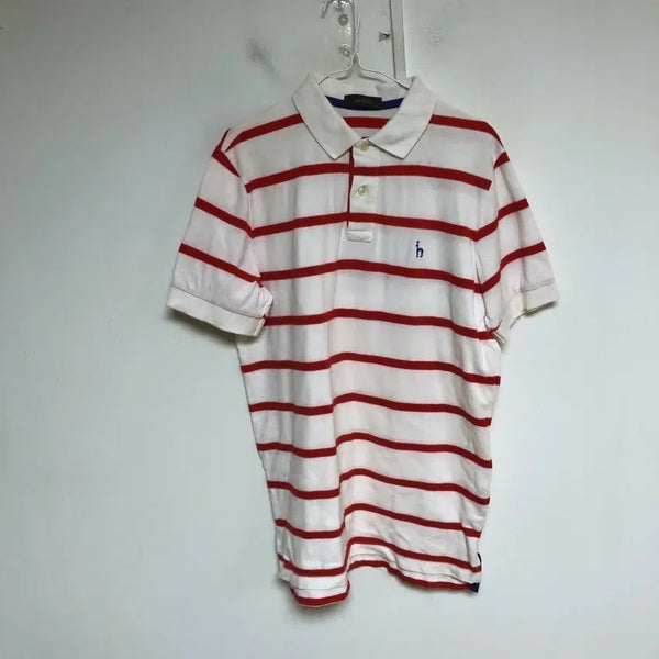 [BUNJANG] Hazzys Men's Half Sleeve T-Shirt / 헤지스 남성 반팔티 100L@9920