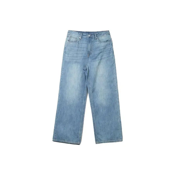 [BUNJANG] SPAO Indigo Cool Denim Wide Pants Size 31 / 스파오 인디고 쿨 데님 와이드 팬츠 31