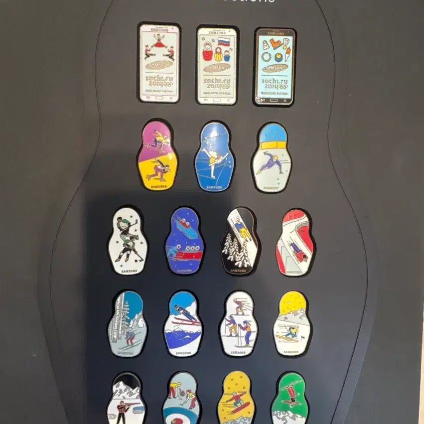 [BUNJANG] Sochi 2014 Olympics Pin Collection / 소치 2014 올림픽 핀 컬렉션