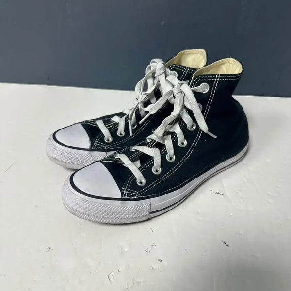 [BUNJANG] Converse All Star Black High-Top Sneakers / 245 컨버스 올스타 블랙 하이 스니커즈