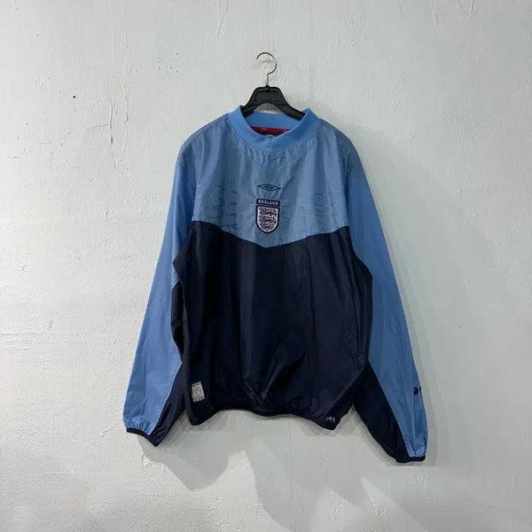 [BUNJANG] Umbro England Nylon Pullover Warm-up XL / 엄브로 잉글랜드 나일론 풀오버 웜업 XL