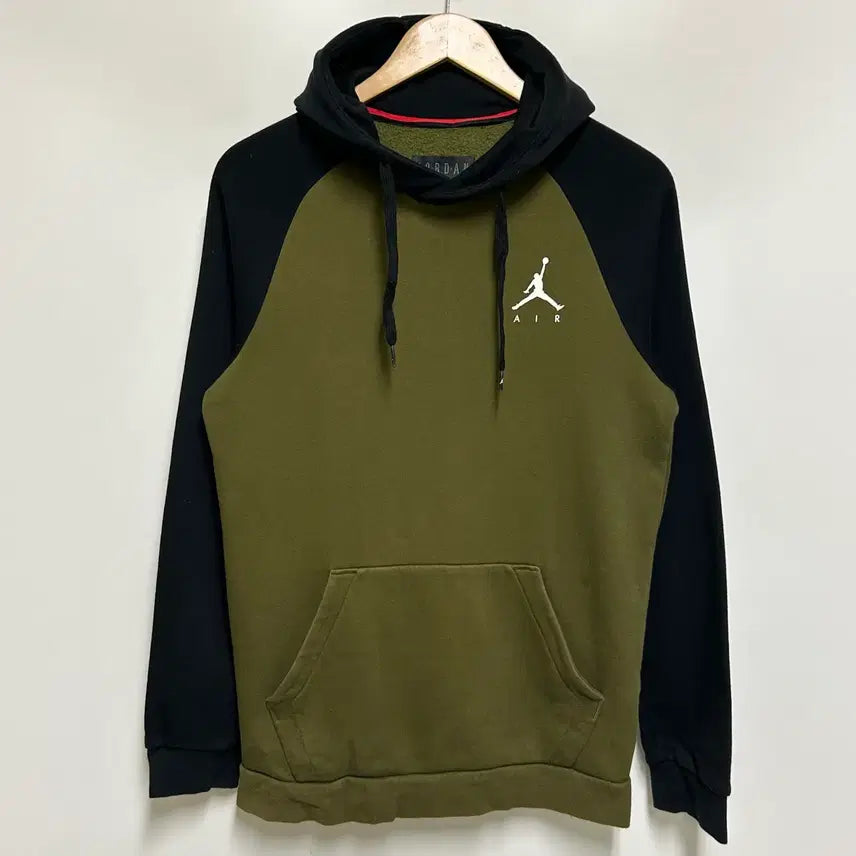 [BUNJANG] Nike Jordan Jumpman Air Hoodie (Olive/Black) / [남자-95]나이키 조던 점프맨 에어 후디
