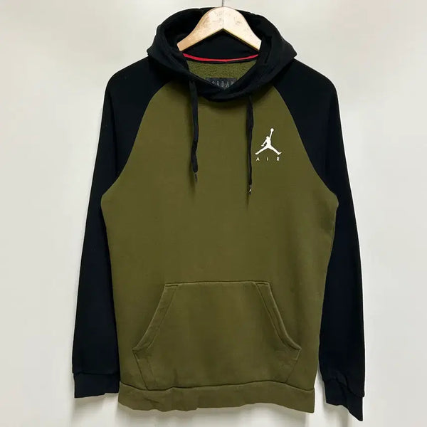 [BUNJANG] Nike Jordan Jumpman Air Hoodie (Olive/Black) / [남자-95]나이키 조던 점프맨 에어 후디