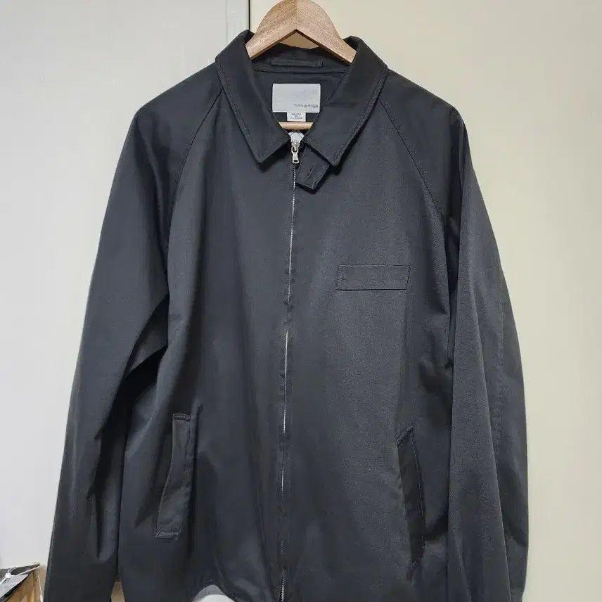 [BUNJANG] nanamica GORE-TEX Chino Crew Jacket Black XL / 나나미카 고어텍스 치노 크루 자켓 블랙 Xl