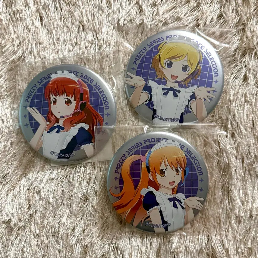 [BUNJANG] Pri-Style Pretty Rhythm Mars Maid Kan Badge Set / 프리즘스톤 프리티리듬 마르스 메이드 그루가레 캔뱃지 아이라 리듬 미온