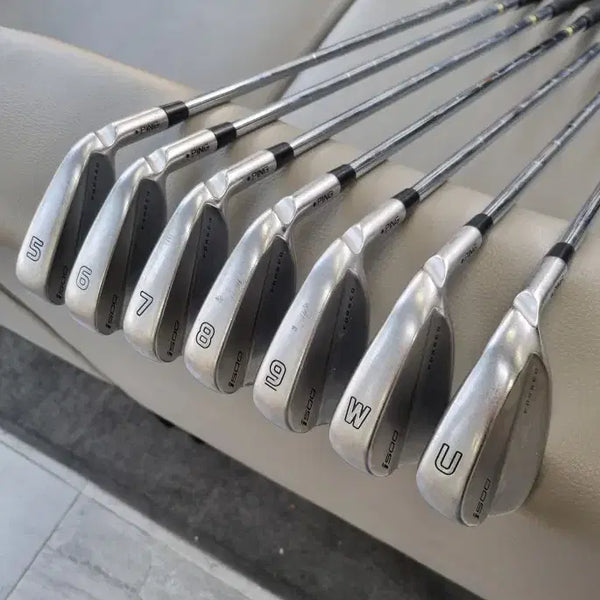[BUNJANG] PING i500 7-Piece Iron Set (5-9, WU) Dynamic Gold X100 / 인기 핑 i500 7I 5~9WU DG X100 아이언세트