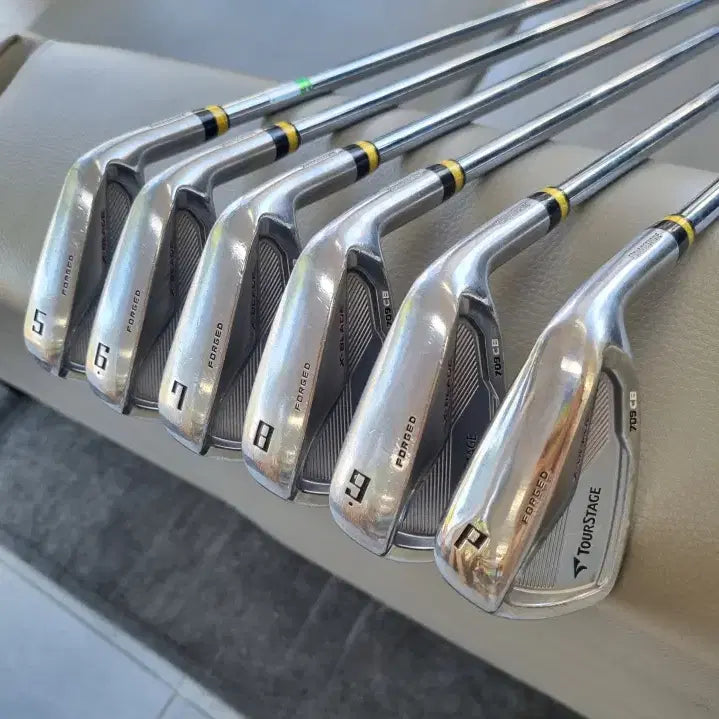 [BUNJANG] TourStage X-BLADE 709CB Iron Set Modus 120 S (5-9, P) / 추천 투어스테이지 XBLADE 709CB 6I5~9P 모듀스 120 S