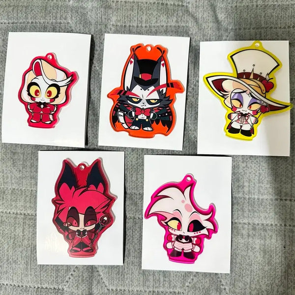 [BUNJANG] Hasbean Hotel Acrylic Keyholder Bundle Set / 더현대 해즈빈 호텔 아크릴 키홀더 일괄판매(교환)