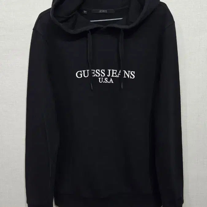 [BUNJANG] Guess Jeans USA Black Hoodie / 게스진스 USA 후드티 블랙
