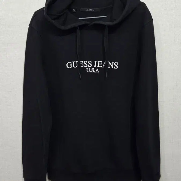 [BUNJANG] Guess Jeans USA Black Hoodie / 게스진스 USA 후드티 블랙