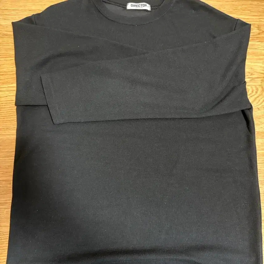 [BUNJANG] Director Long Sleeve T-Shirt Black / 디렉터 긴팔 티셔츠 블랙