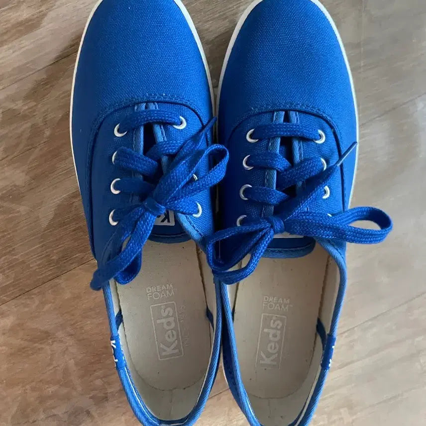 [BUNJANG] Keds Canvas Sneakers Set / 케즈 캔버스 스니커즈 블루/버건디/민트 230 세켤레 일괄