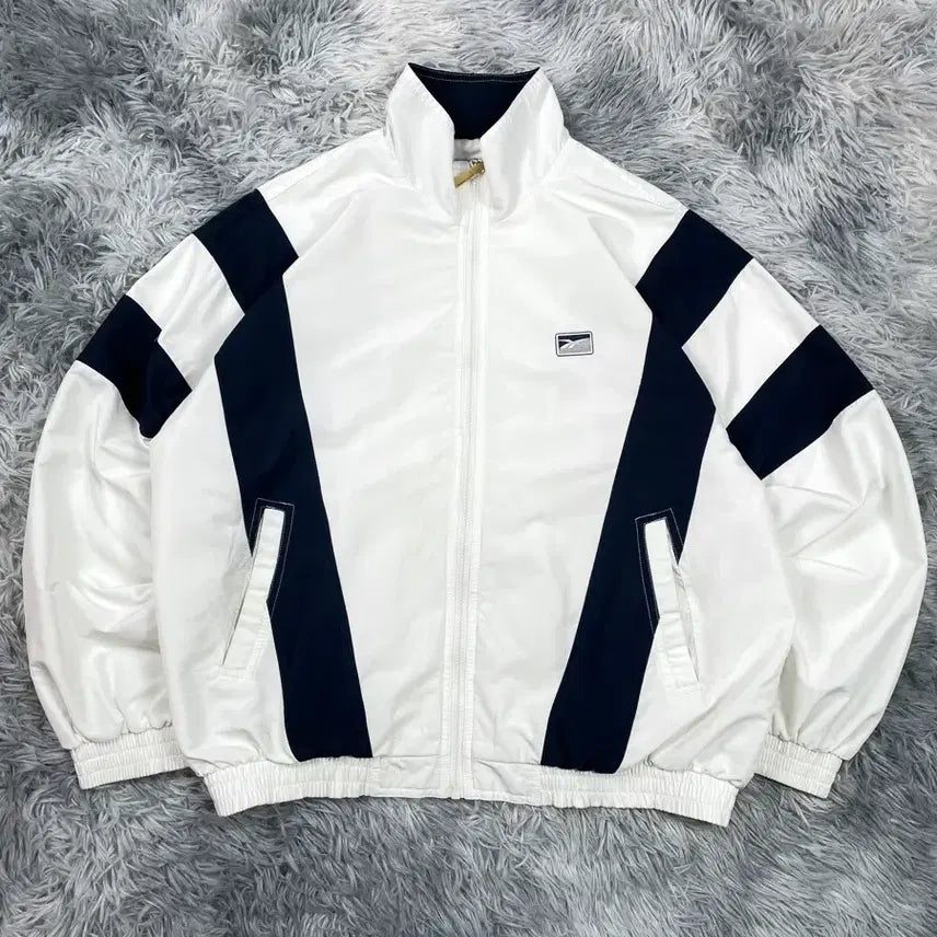 [BUNJANG] Reebok 00s Colorblock Windbreaker Jacket / 00s Reebok 올드스쿨 컬러블럭 윈드 자켓y 6730