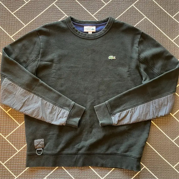 [BUNJANG] Lacoste Lightly Brushed Sweatshirt Size M (100) / 라코스테 약기모 맨투맨 m 100
