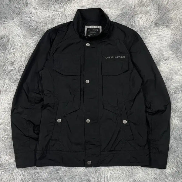 [BUNJANG] 00s Guess Archive Nylon Pocket Field Jacket / 00s 게스 아카이브 나일론 포켓 필드 자켓y 6733