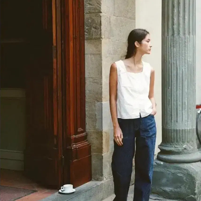 [BUNJANG] Urbane30 Bon French Blouse New / 얼바닉30 본프렌치 블라우스 신품