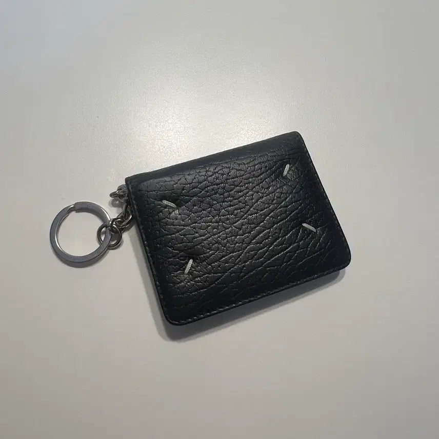 [BUNJANG] Maison Margiela Keyring Card Holder Black / 메종 마르지엘라 키링 카드지갑 블랙