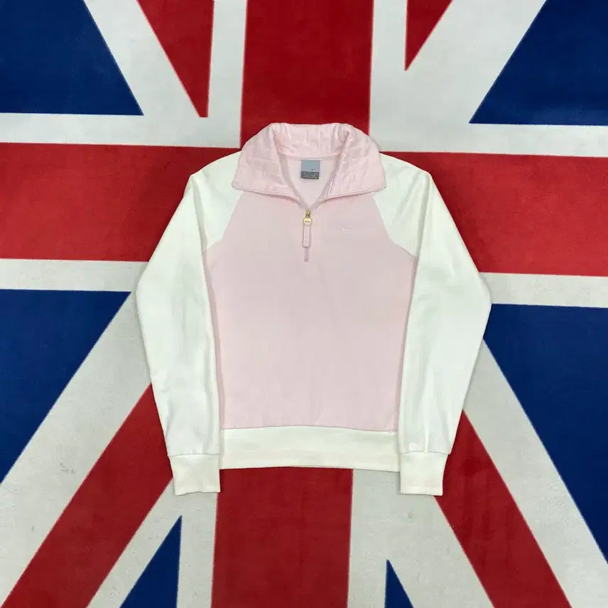 [BUNJANG] Nike Women's Half-Zip Sweatshirt Small / 나이키 반집업 맨투맨 여성 S