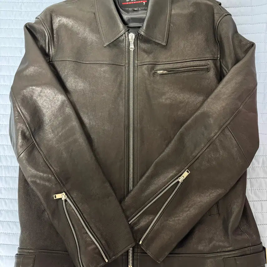 [BUNJANG] Dope Jason Premium Lambskin Vegetable Single Jacket / 도프제이슨 프리미엄 램스킨 베지터블 싱글자켓 L사이즈