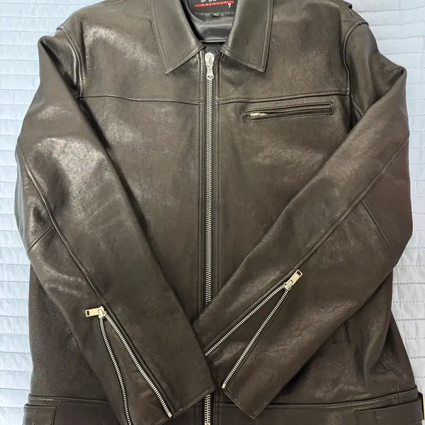 [BUNJANG] Dope Jason Premium Lambskin Vegetable Single Jacket / 도프제이슨 프리미엄 램스킨 베지터블 싱글자켓 L사이즈