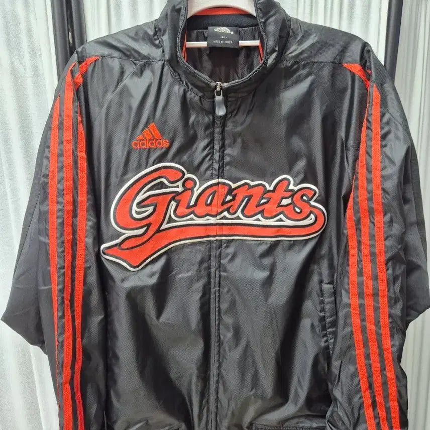 [BUNJANG] Adidas x Lotte Giants Stadium Jacket Windbreaker / 아디다스 정품 자이언츠 스타디움 자켓 바람막이