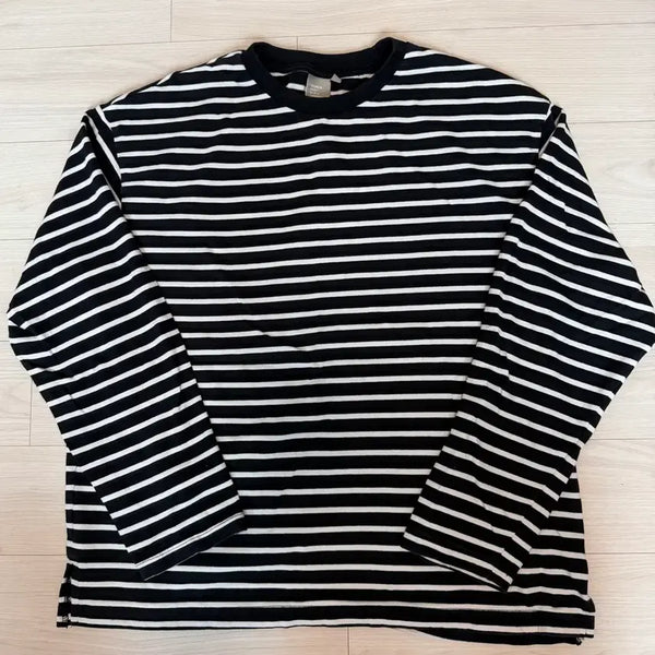 [BUNJANG] SPAO Striped Long Sleeve T-Shirt / 스파오 긴팔
