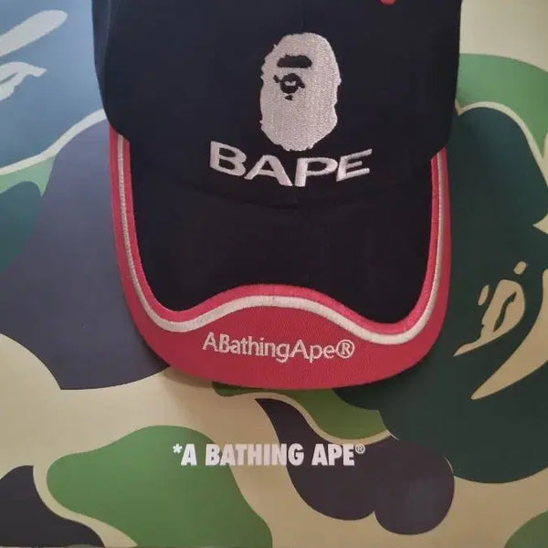 [BUNJANG] BAPE Football Team Cap Black / 급처) 베이프 풋볼 팀 캡 블랙