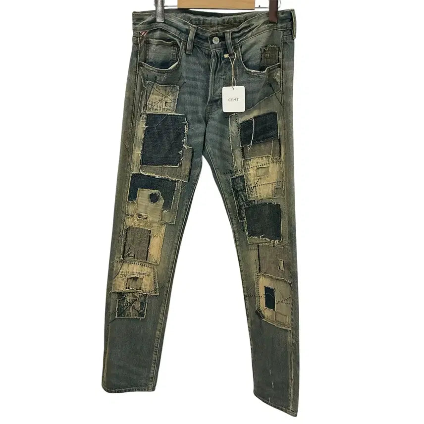 [BUNJANG] Polo Ralph Lauren Patchwork Denim Jeans / RL 데님앤서플라이 랄프로렌 패치워크 진