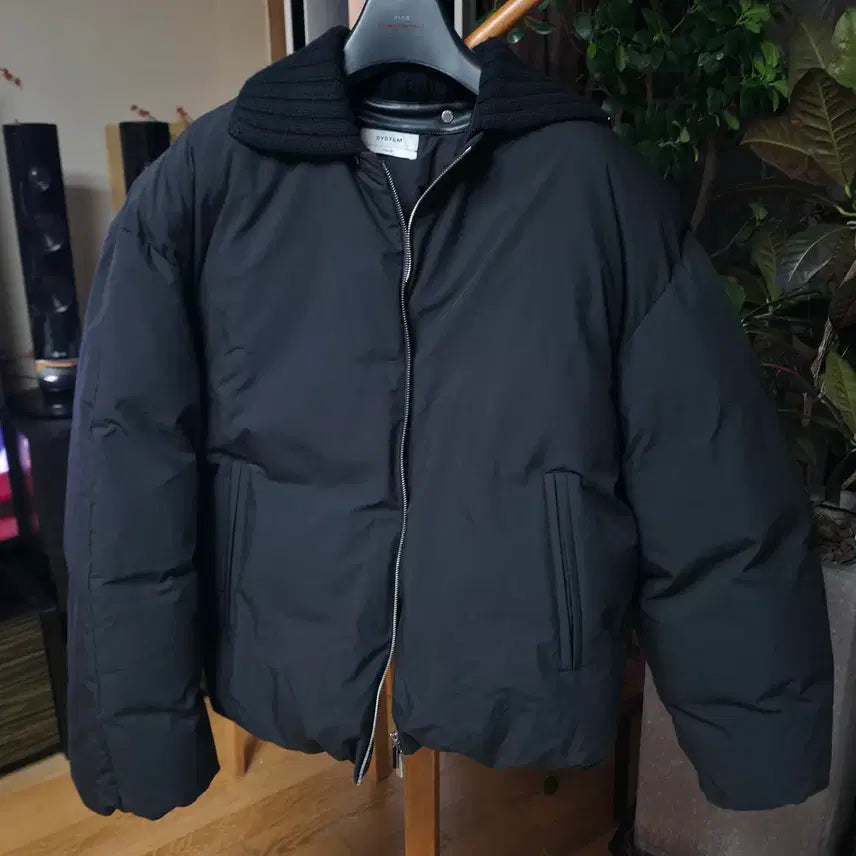 [BUNJANG] System Homme Men's Goose Down Padding Black Size 100 / [앱 새상품] 시스템옴므 구스다운 패딩 블랙 100사이즈 판매합니다 (정가 109만)