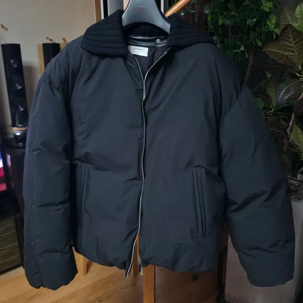 [BUNJANG] System Homme Men's Goose Down Padding Black Size 100 / [앱 새상품] 시스템옴므 구스다운 패딩 블랙 100사이즈 판매합니다 (정가 109만)