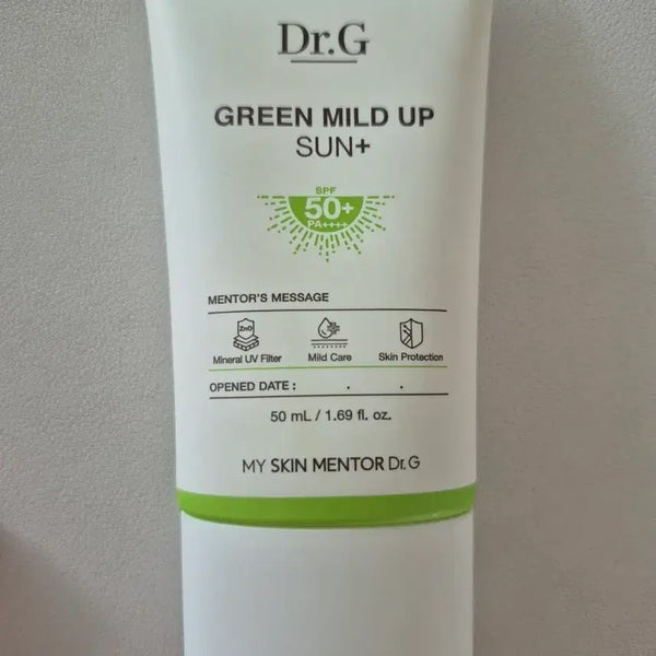 [BUNJANG] Dr.G Green Mild Up Sun+ SPF50+ PA++++ 50ml / 닥터지 그린 마일드 업 선플러스 50ml