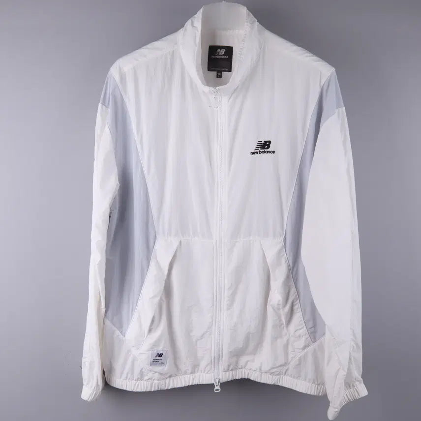 [BUNJANG] New Balance UNI Lightweight Colorblock Warm-up Jacket (L) / 뉴발란스 UNI 경량 컬러블록 웜업자켓 (L)
